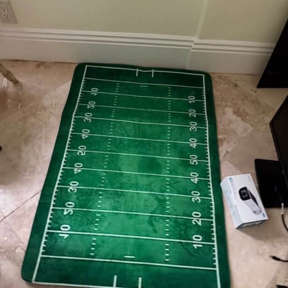 Football Field Area small decor rug kids rug mat